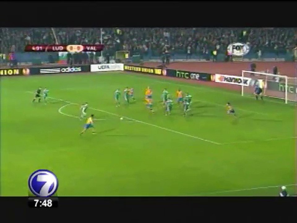 Ludogorets 0 - 3 Valencia