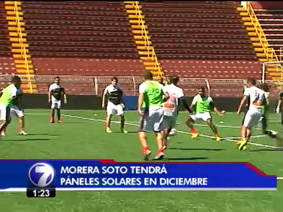 Estadio Alejandro Morera Soto tendrá paneles so...