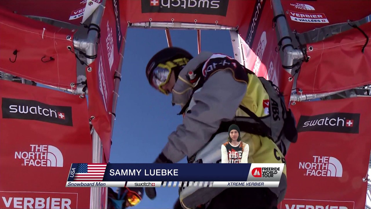 FWT15 - Run of Sammy Luebke (USA) - Swatch Xtreme Verbier 2015 by The North Face®