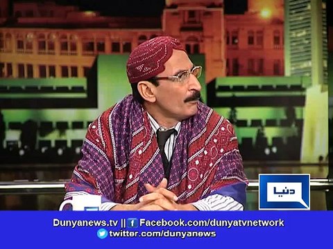 ftikhar Thakur mimics Qaim Ali Shah in Mazaak Raat