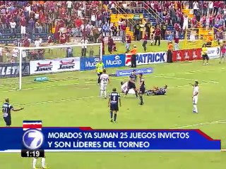 Saprissa suma 12 empates en invicto de 25 juegos