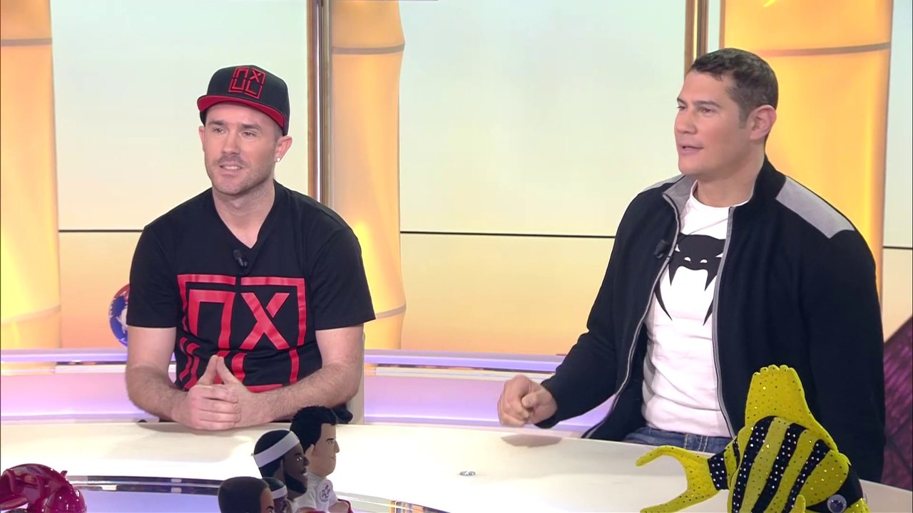 Vincent Parisi coach le danceur de Hip Hop Loic Riou pour une initiation au TIORS.