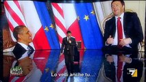Crozza nel Paese delle Meraviglie - Crozza - Renzi Show, For Mr. President Obama