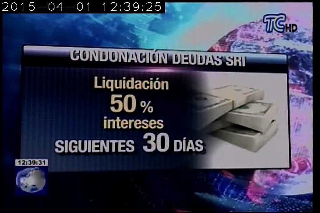 Deudas en el SRI