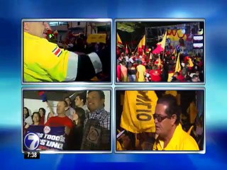 Jefe de campaña del Frente Amplio seguro de que estarán en segunda ronda