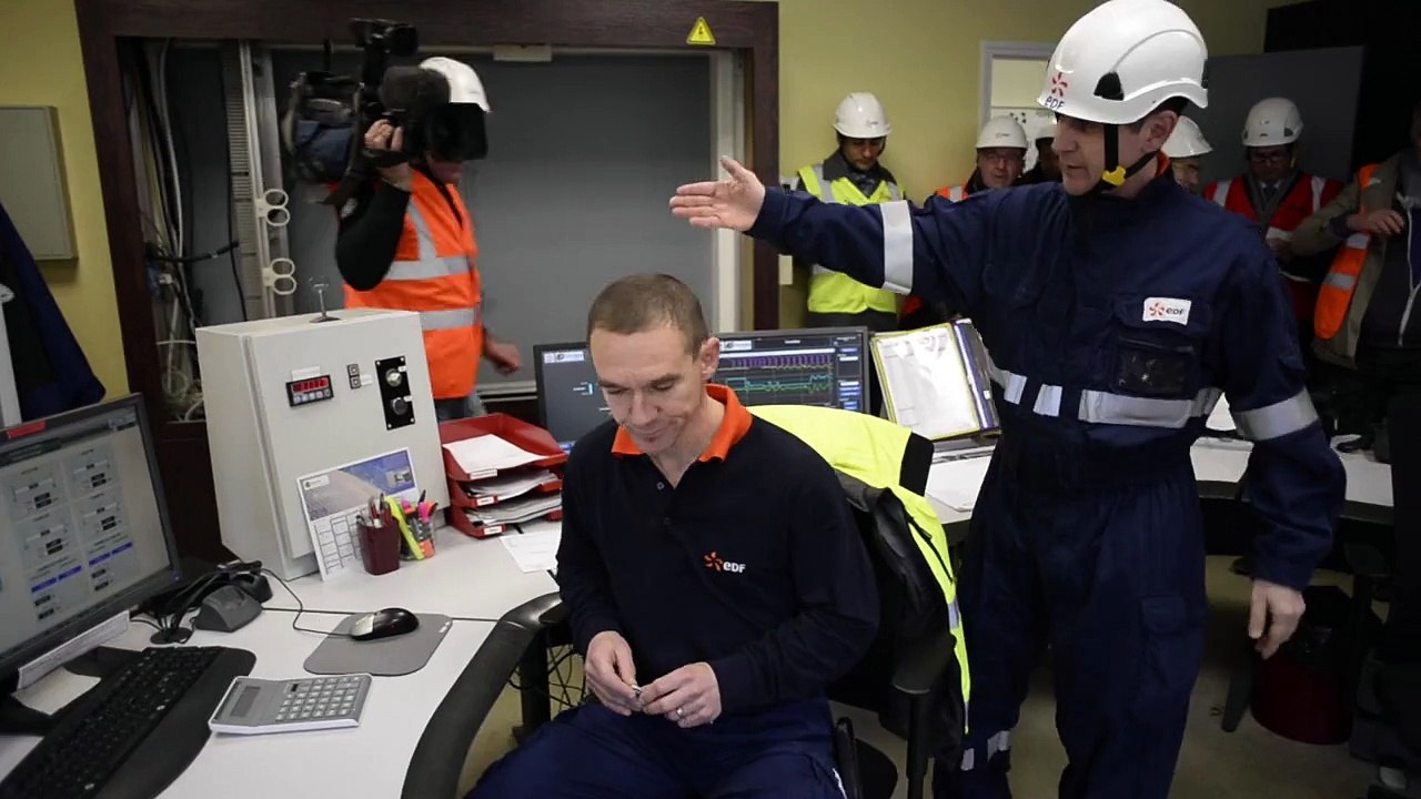 Vidange du lac de Guerlédan