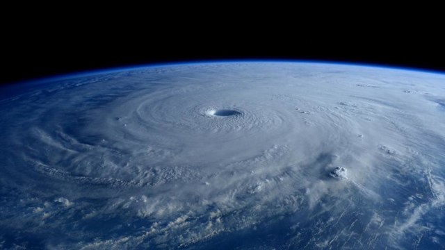 View of Super Typhoon Maysak from space