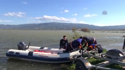 Taşkın Sonucu Mahsur Kalan Besici Kurtarıldı