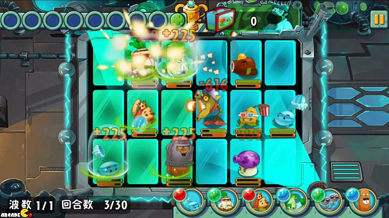 Plants Vs Zombies All Stars  Endless Challenge Viking World New Plants New Zombies!