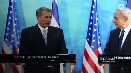 That Time Boehner & Netanyahu Didn't Know How To End A Presser