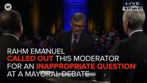 Rahm Emanuel Defends Opponent In Mayoral Debate