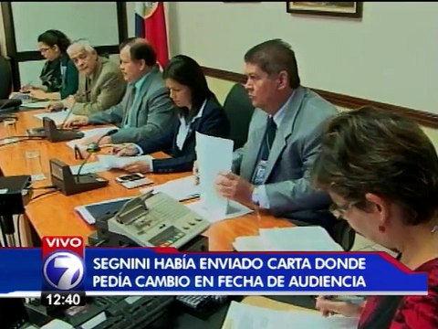 Ministro del MOPT llega a audiencia sobre ruta 32 pese a que envió justificación para ausentarse