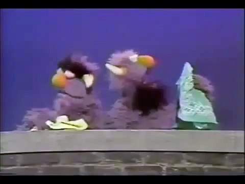 Classic Sesame Street - Two Headed Monster PAT