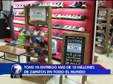 Una iniciativa que lleva zapatos a niños pobres ya está en el país