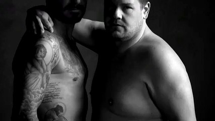 David Beckham and James Corden's New Underwear Line///////