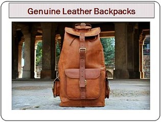 Vintage Leather Backpacks