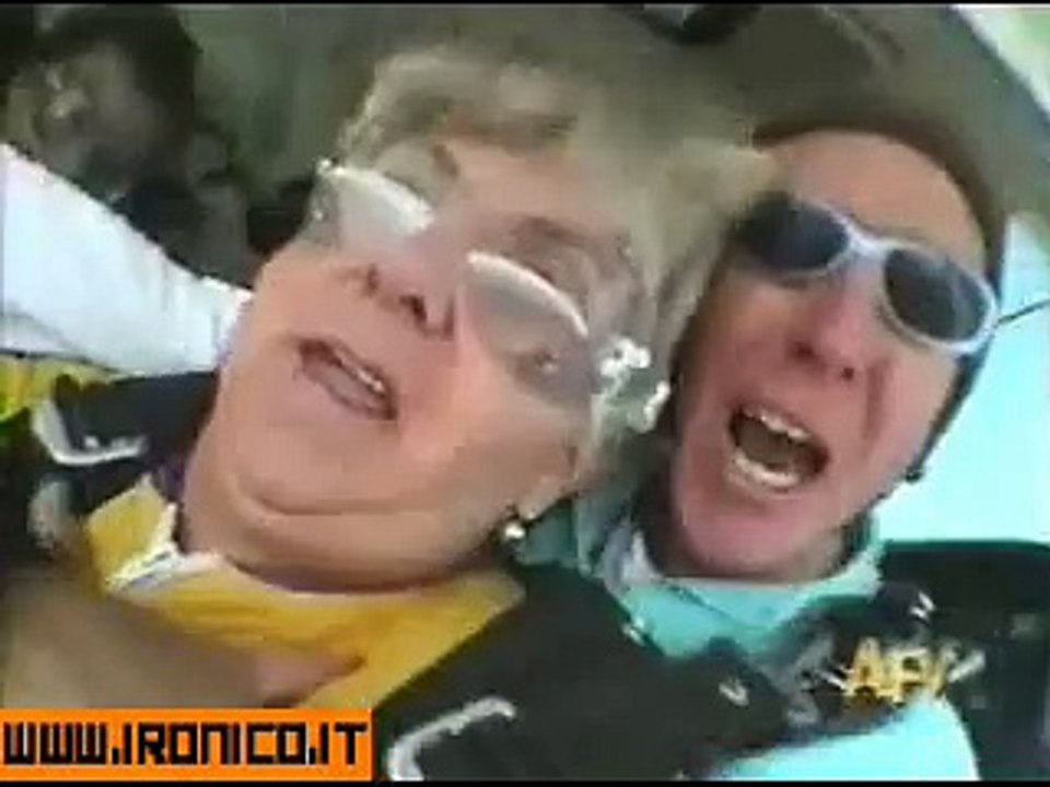 Sky Diving Granny