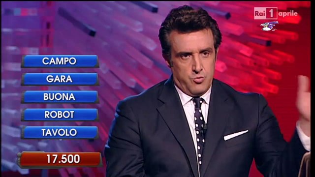 Flavio Insinna e la Ghigliottina