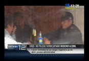 Cusco: policías uniformados fueron sorprendidos tomando cerveza