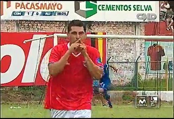 Unión Comercio vs Alianza Lima: Mario Velarde abre el marcador
