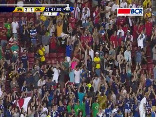 Gol: Japón 3 - Costa Rica 1