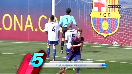 The Best Masia teams' goals (28-29 Mar)