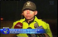 Exceso de velocidad provocan accidentes de tránsito en vía inaugurada