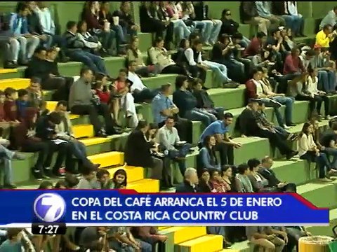 Tenistas juveniles de 48 países competirán en la Copa del Café