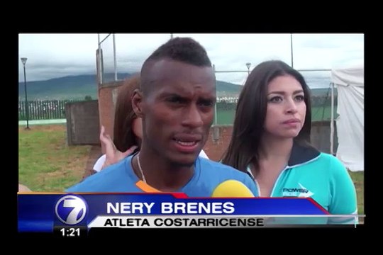 Nery Brenes continúa su preparación de cara al mundial