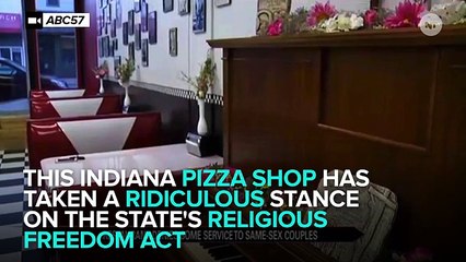 Sorry Gay Indiana Couples, No Pizza For You At Your Wedding