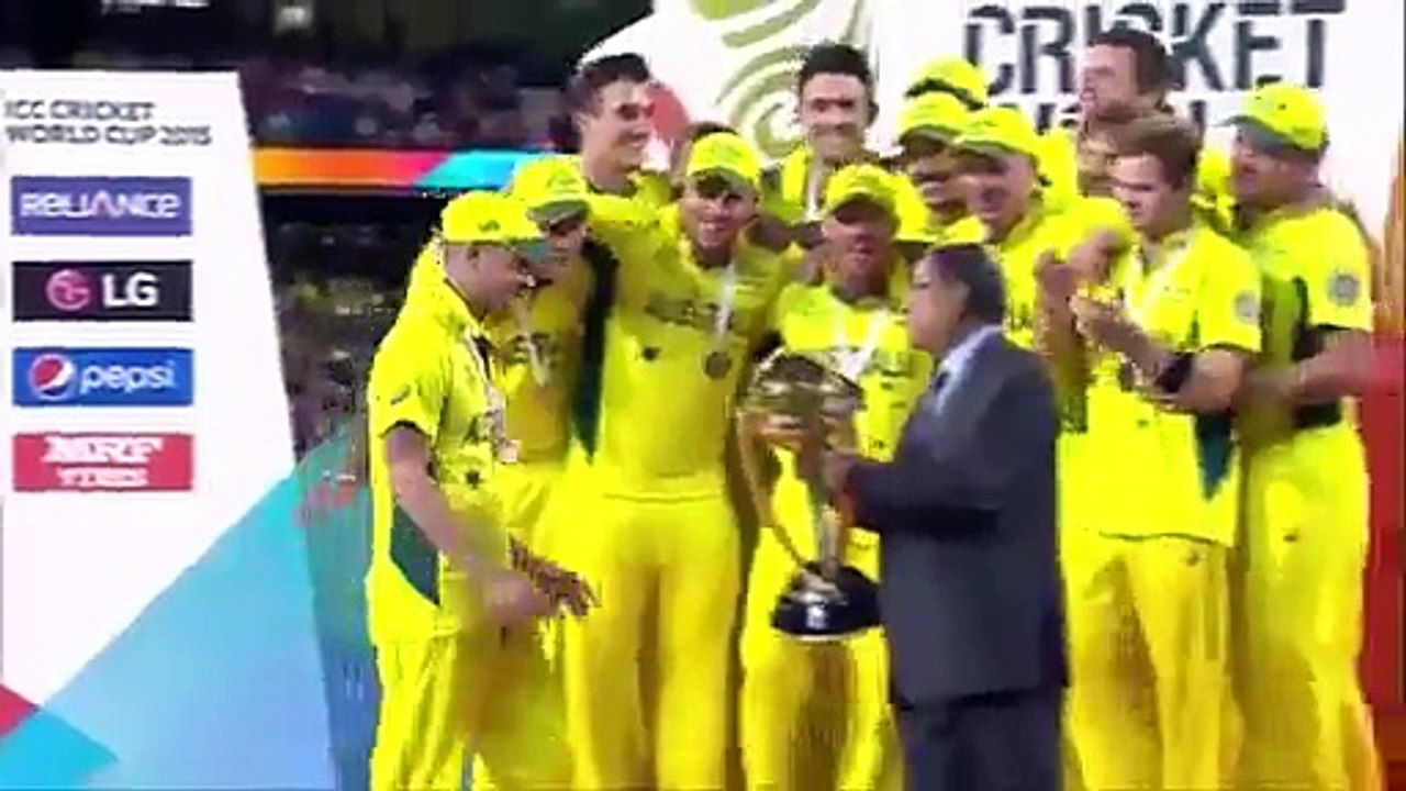 Team Australia Lifts World Cup Full Video - Vid...