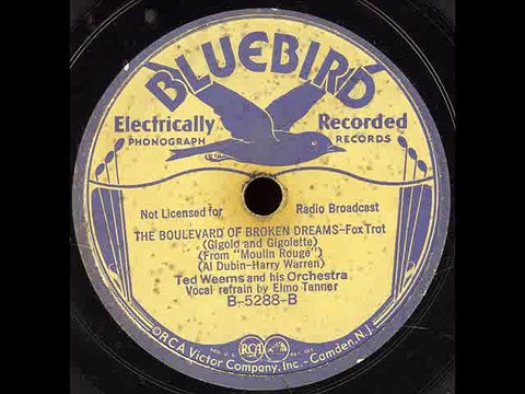 The Boulevard Of Broken Dreams-Ted Weems Orchestra