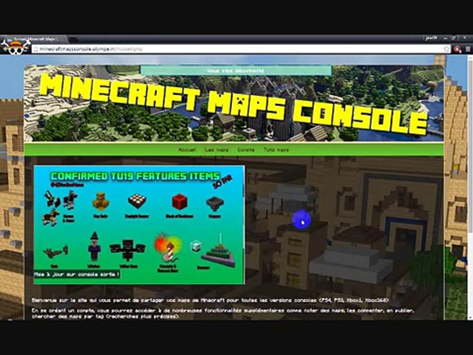 tuto comment instaler des map minecraft ps3 + ps4