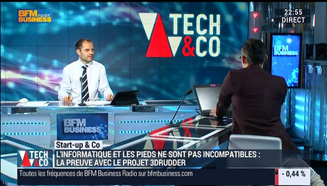 Start-up & Co: 3DRudder, la manette pour vos pieds - 01/04