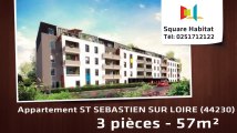 A vendre - Appartement - ST SEBASTIEN SUR LOIRE (44230) - 3 pièces - 57m²