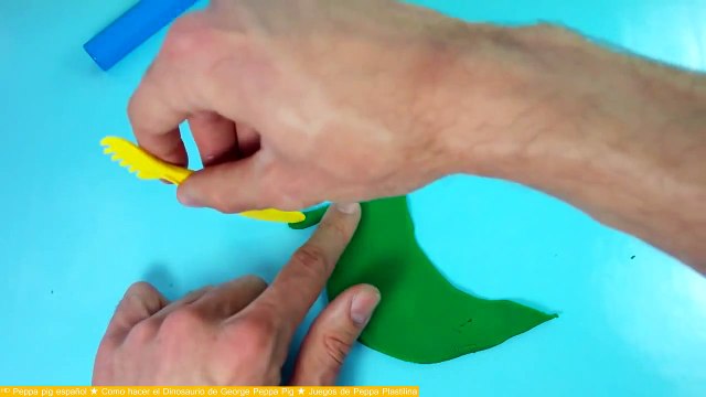 ᴴᴰ Peppa pig español ★ Como hacer el Dinosaurio de George Peppa Pig ★ Juegos de Peppa Plastilina