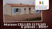 A louer - Maison/villa - CELLES (17520) - 6 pièces - 89m²