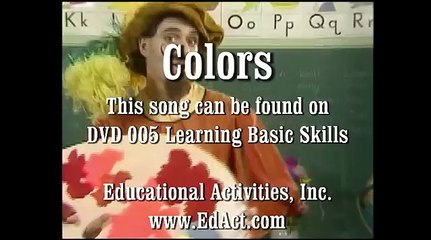 Colors - Learning Basic Skills DVD - Hap Palmer