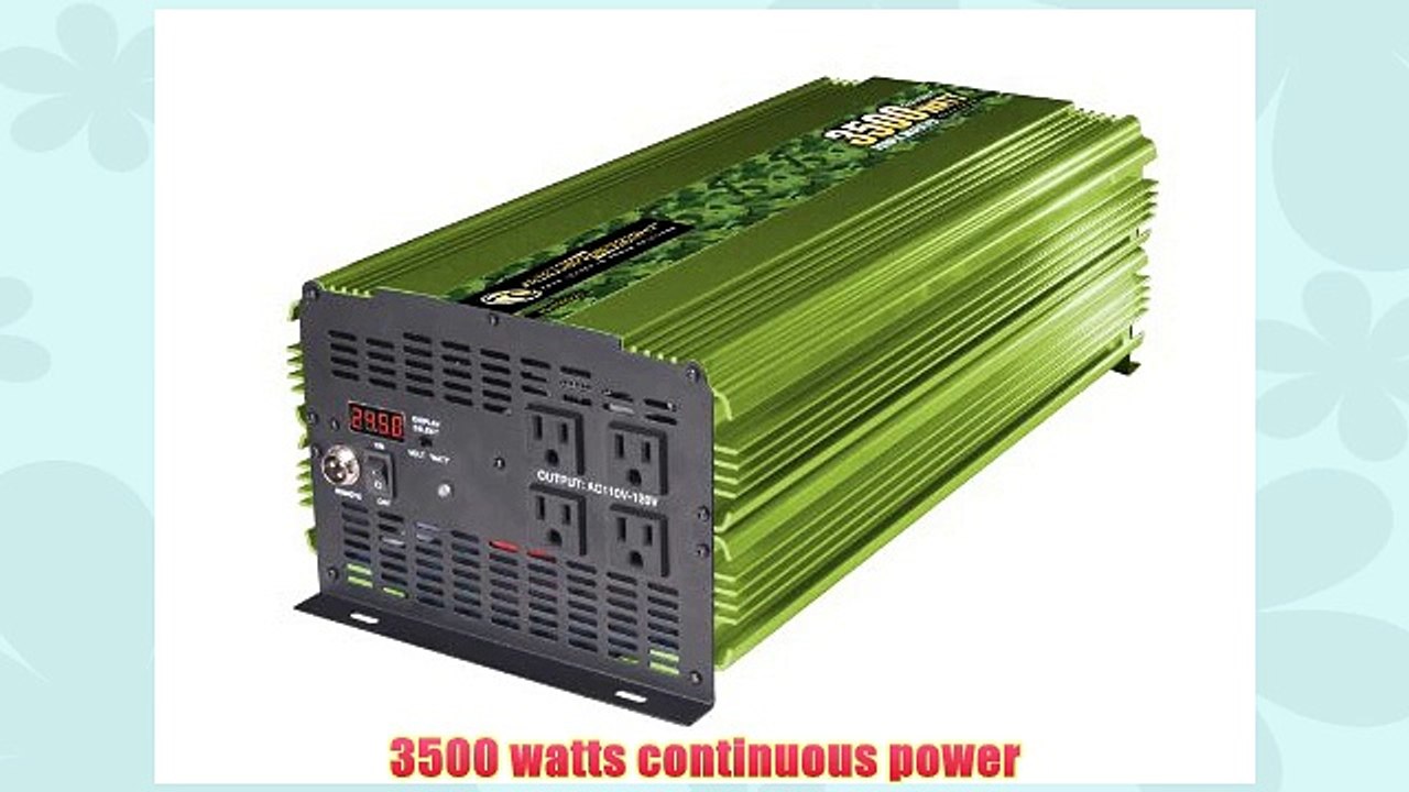 Power Bright ML3500-24 3500 Watt 24 Volt DC To 110 Volt AC Power Inverter
