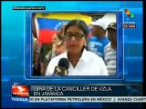 Agradece canciller venezolana apoyo de Jamaica #ObamaDerogaElDecretoYA