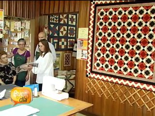 Costarricense inmortalizó la arquitectura de antaño usando quilting