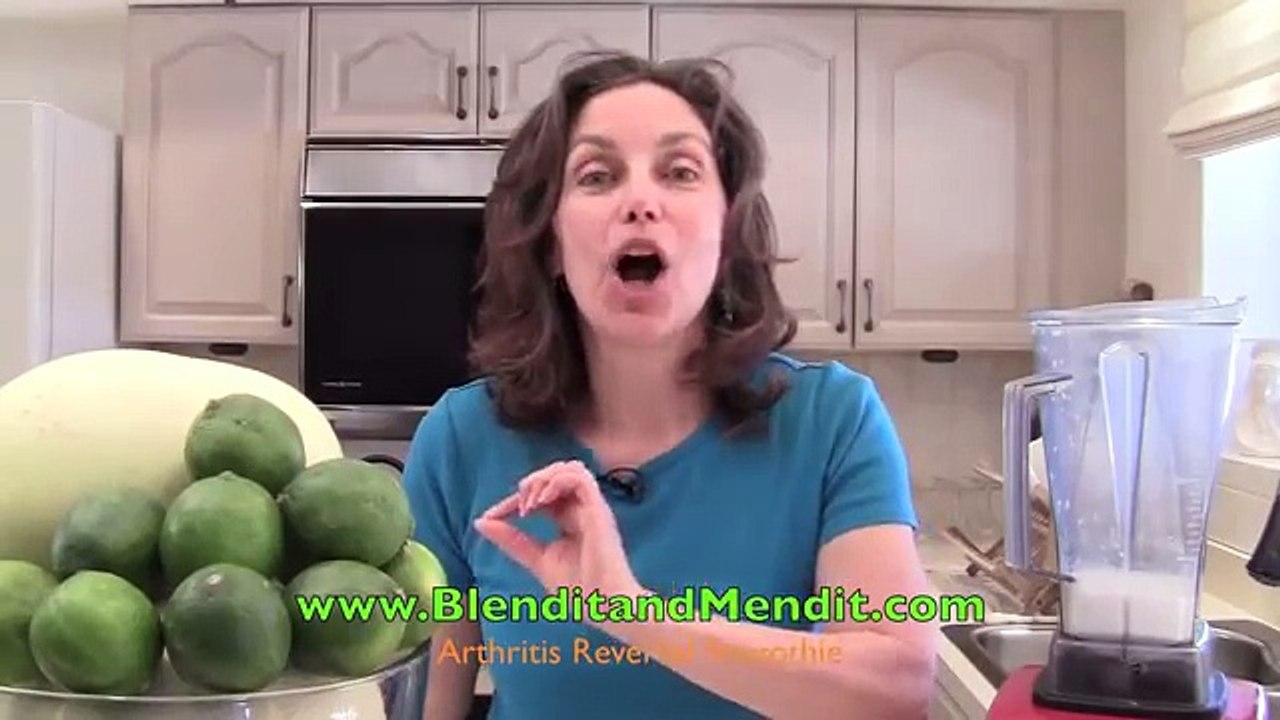 Arthritis Reversal Smoothie from Blend It and Mend It!