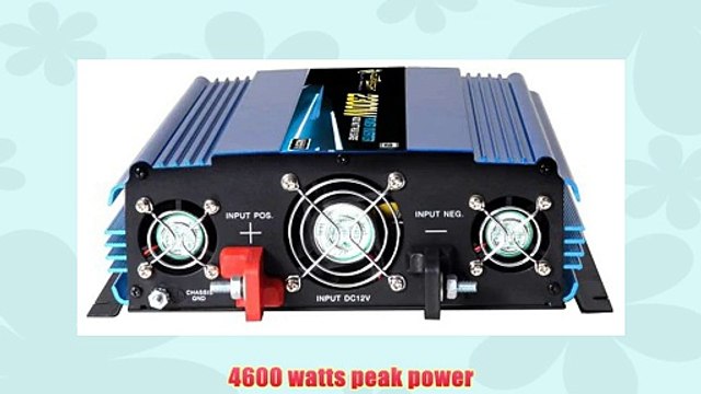 Power Bright PW2300-12 Power Inverter 2300 Watt 12 Volt DC To 110 Volt AC