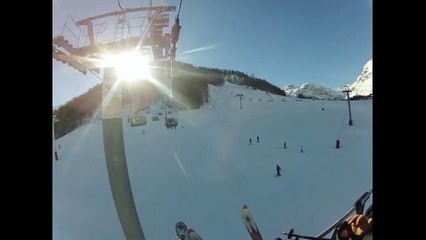 Timelaps du télésiège de Solaise