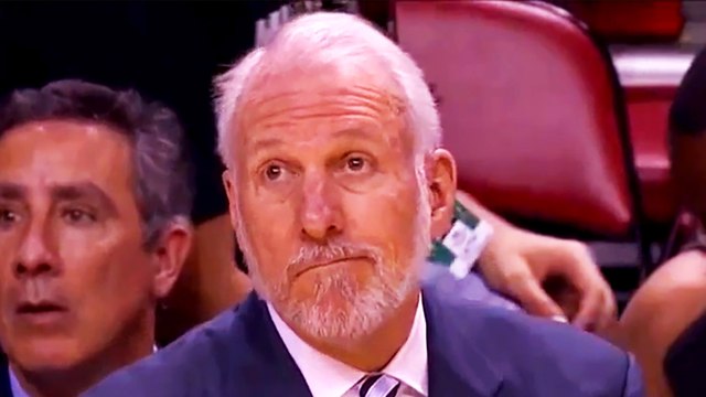 Gregg Popovich Gives Hilarious Reaction to Mario Chalmers' Half-Court Shot