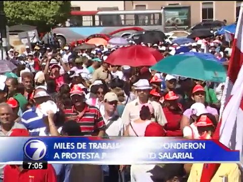 Tras protestas gobierno y sindicatos no descartan negociar nueva fórmula de ajuste