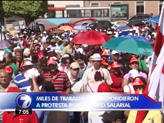 Tras protestas gobierno y sindicatos no descartan negociar nueva fórmula de ajuste