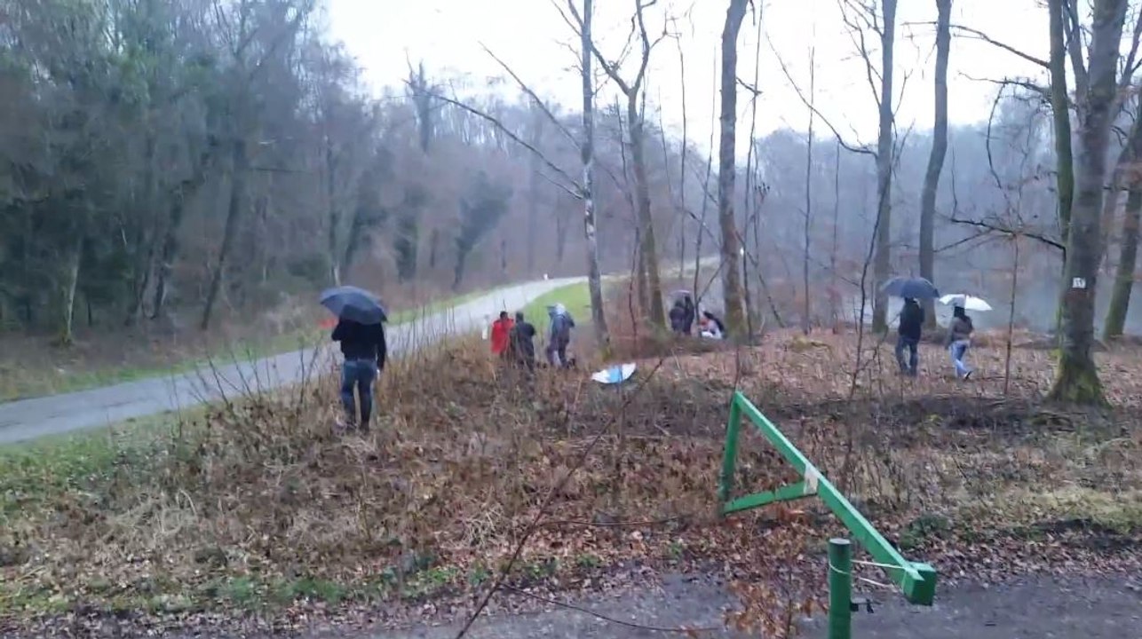 Crash de la Peugeot RCZ-R au Rallye de Franche-Comté 2015