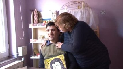 Otistik Ressam, Sergi Açmak İstiyor"