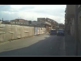 Aversa (CE) - Via Torretta, Aifvs: "Imboccarla è un rischio" (02.04.15)